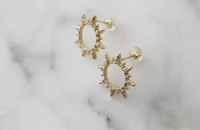 The Little Catholic Crown Earrings Earrings