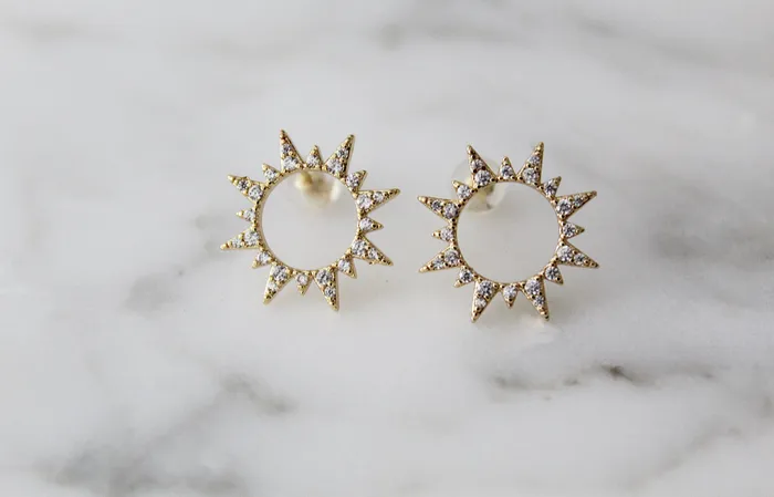 The Little Catholic Crown Earrings Earrings