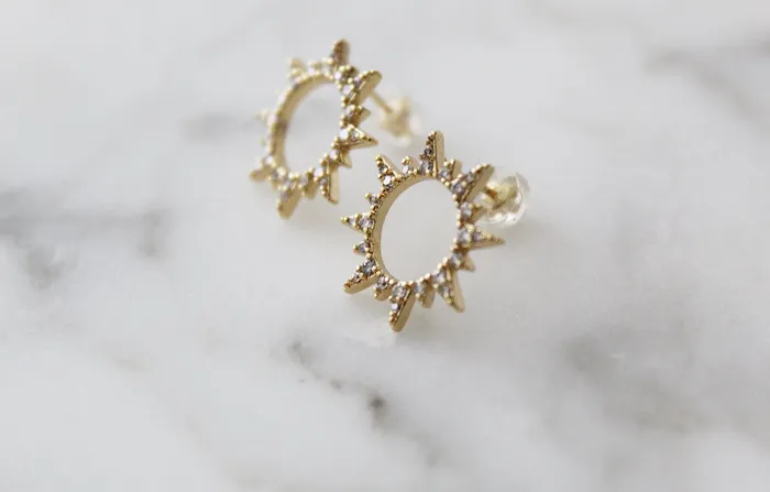 The Little Catholic Crown Earrings Earrings