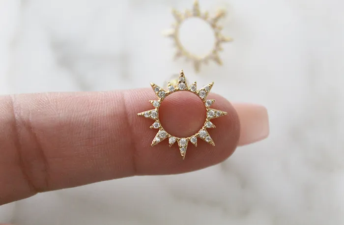 The Little Catholic Crown Earrings Earrings