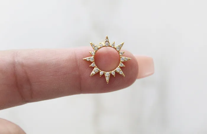 The Little Catholic Crown Earrings Earrings