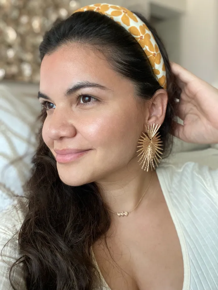The Little Sacred Heart Rays Earrings The Little Catholic Earrings