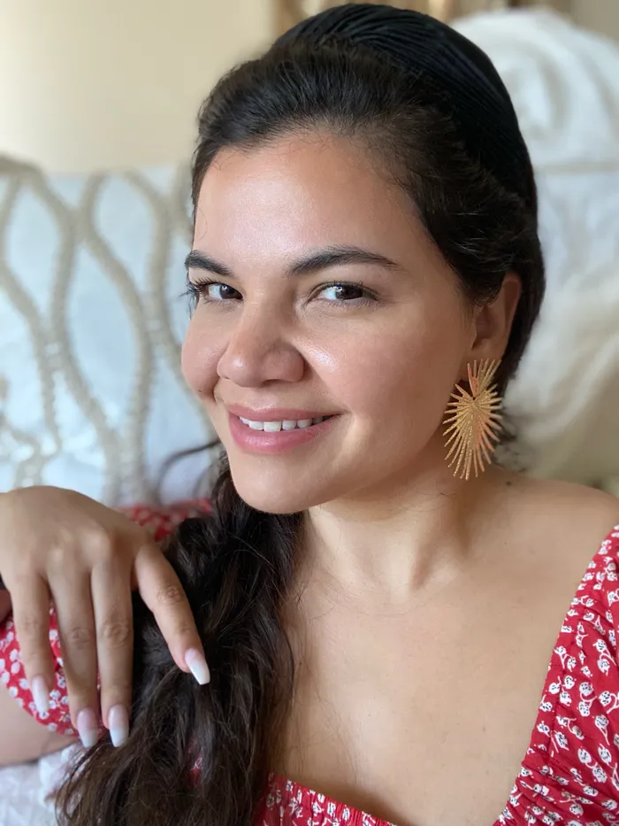 The Little Sacred Heart Rays Earrings The Little Catholic Earrings