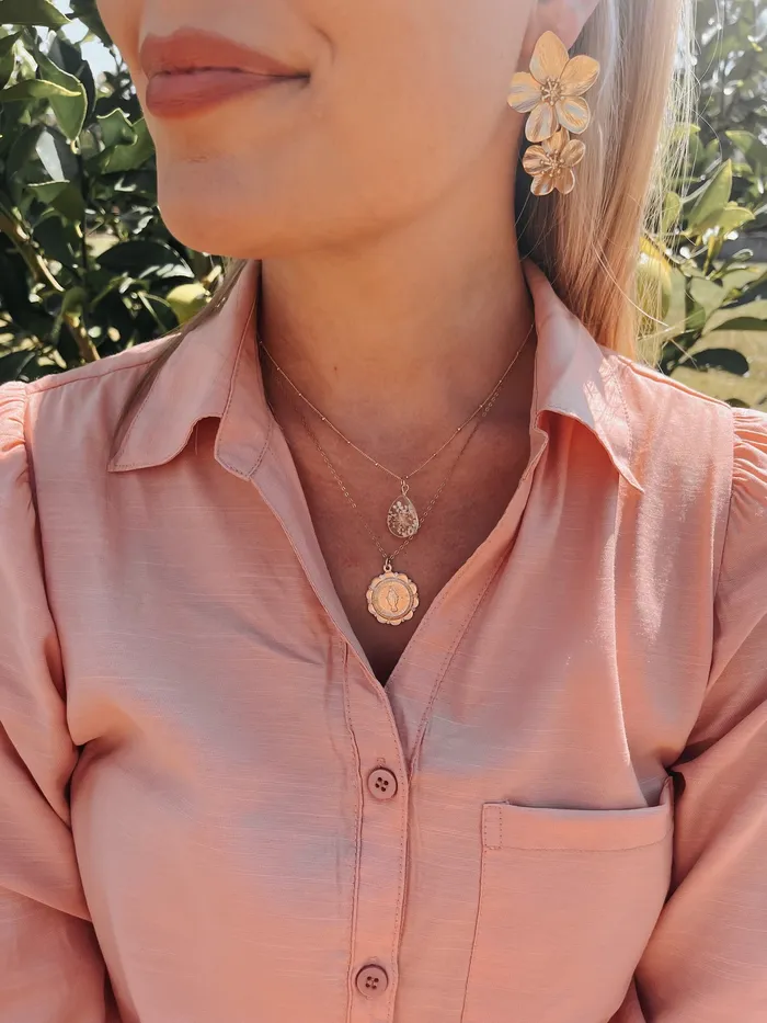 TheLittleCatholic Necklaces Little Flowers Necklace