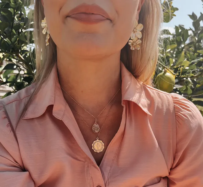 TheLittleCatholic Necklaces Little Flowers Necklace