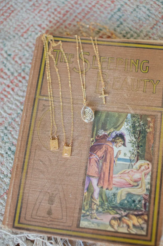 TheLittleCatholic Necklaces Little Flowers Necklace