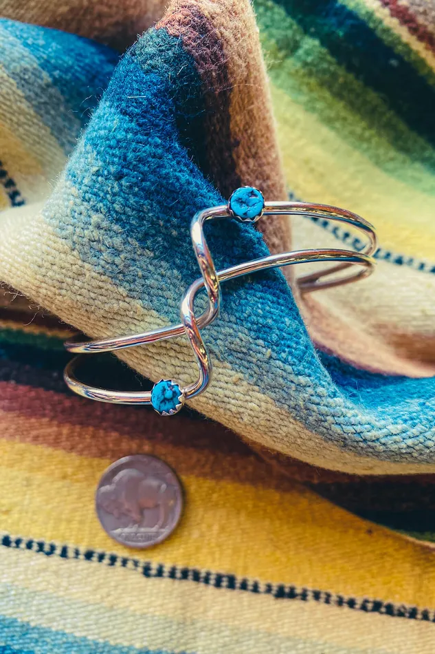 Thunderbird Jewelry Bracelets Nevada Turquoise Cuff Bracelet
