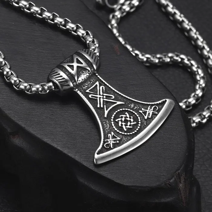 Valhalla Vikings Necklaces Viking Necklace Axe Head