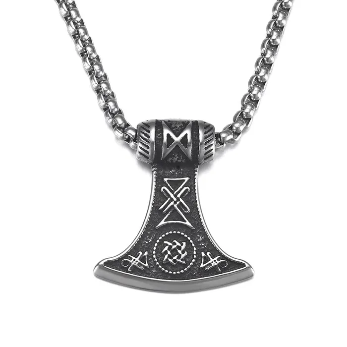 Valhalla Vikings Necklaces Viking Necklace Axe Head