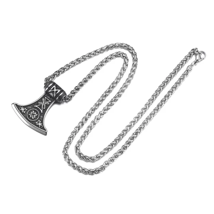 Valhalla Vikings Necklaces Viking Necklace Axe Head