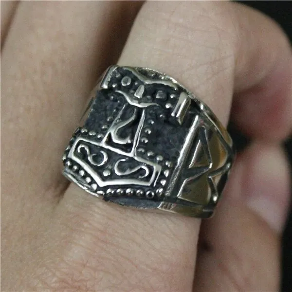 Valhalla Vikings Viking Ring Thors Hammer Mjolnir Rings