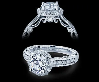 Verragio Paradiso Round Diamond Engagement Ring Setting 055 CTW International Diamond Center Rings Verragio Paradiso Round Diamond Engagement Ring Setting 055 CTW International Diamond Center Rings