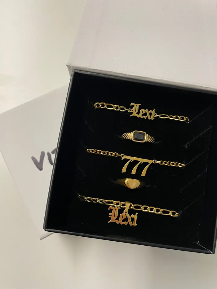 VibeSzn Rings Black Stone Ring