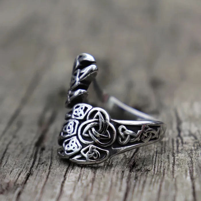 Viking Ring Bear Paw Valhalla Vikings Rings