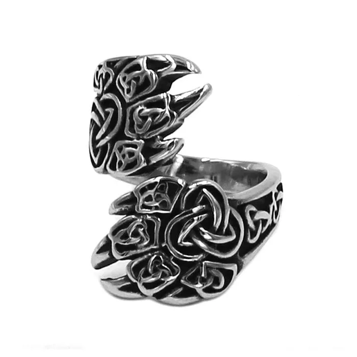 Viking Ring Bear Paw Valhalla Vikings Rings