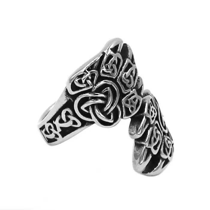 Viking Ring Bear Paw Valhalla Vikings Rings