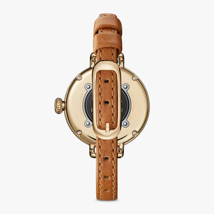Watches Shinola Shinola Birdy Moon Phase Watch 34mm